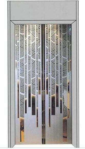 不锈钢电梯装饰板厂家 不锈钢蚀刻电梯板图片