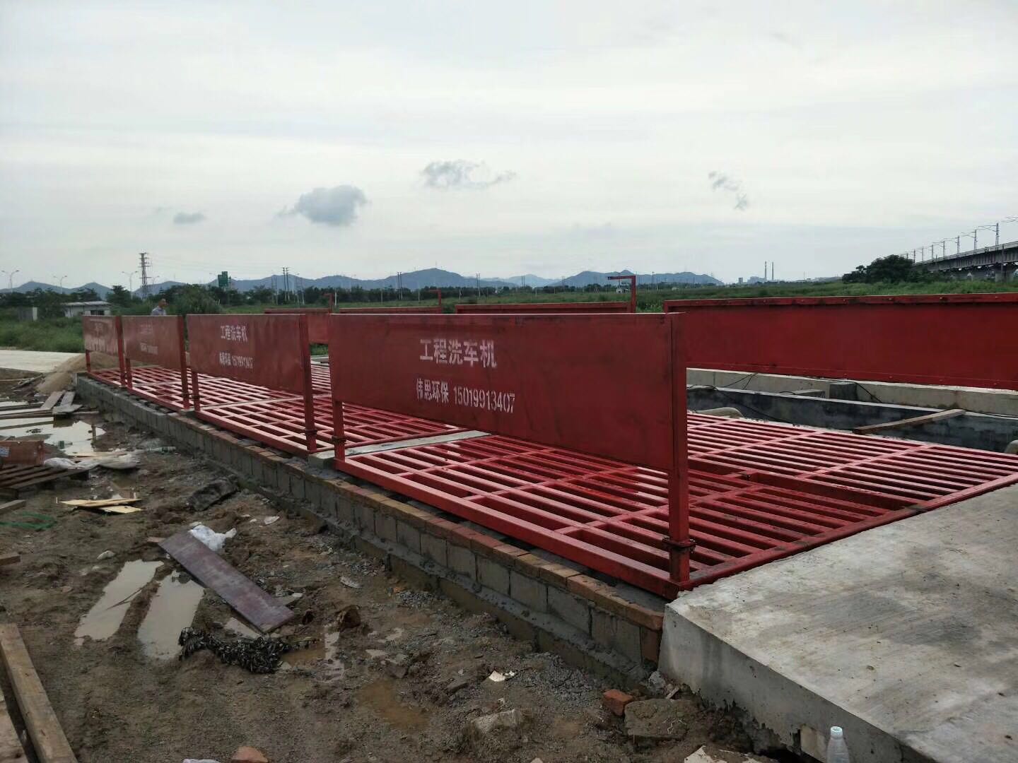桂林市灵川建筑工地洗车机-新型无人值守高效环保设备