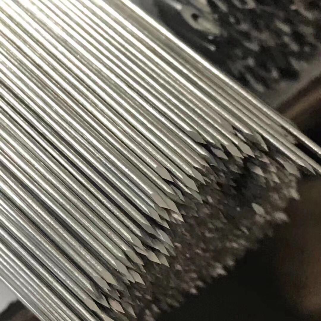 304不锈钢毛细管 精密切断 定制缩尖磨尖折弯打孔变径焊接