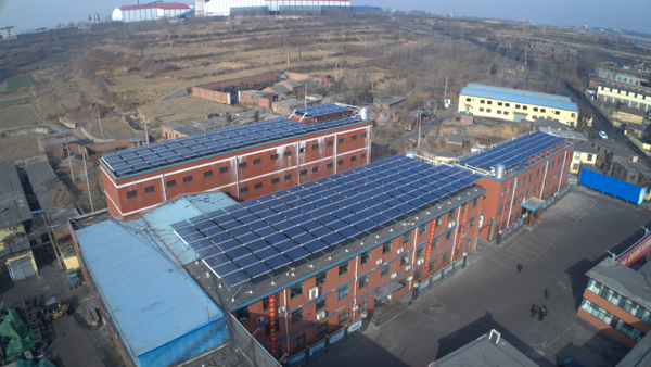 鑫龙煤业公司煤矿太阳能热水系统
