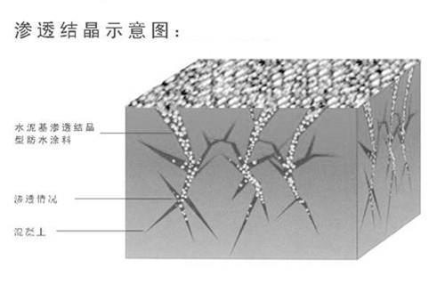 芜湖水泥基渗透结晶型防水涂料厂