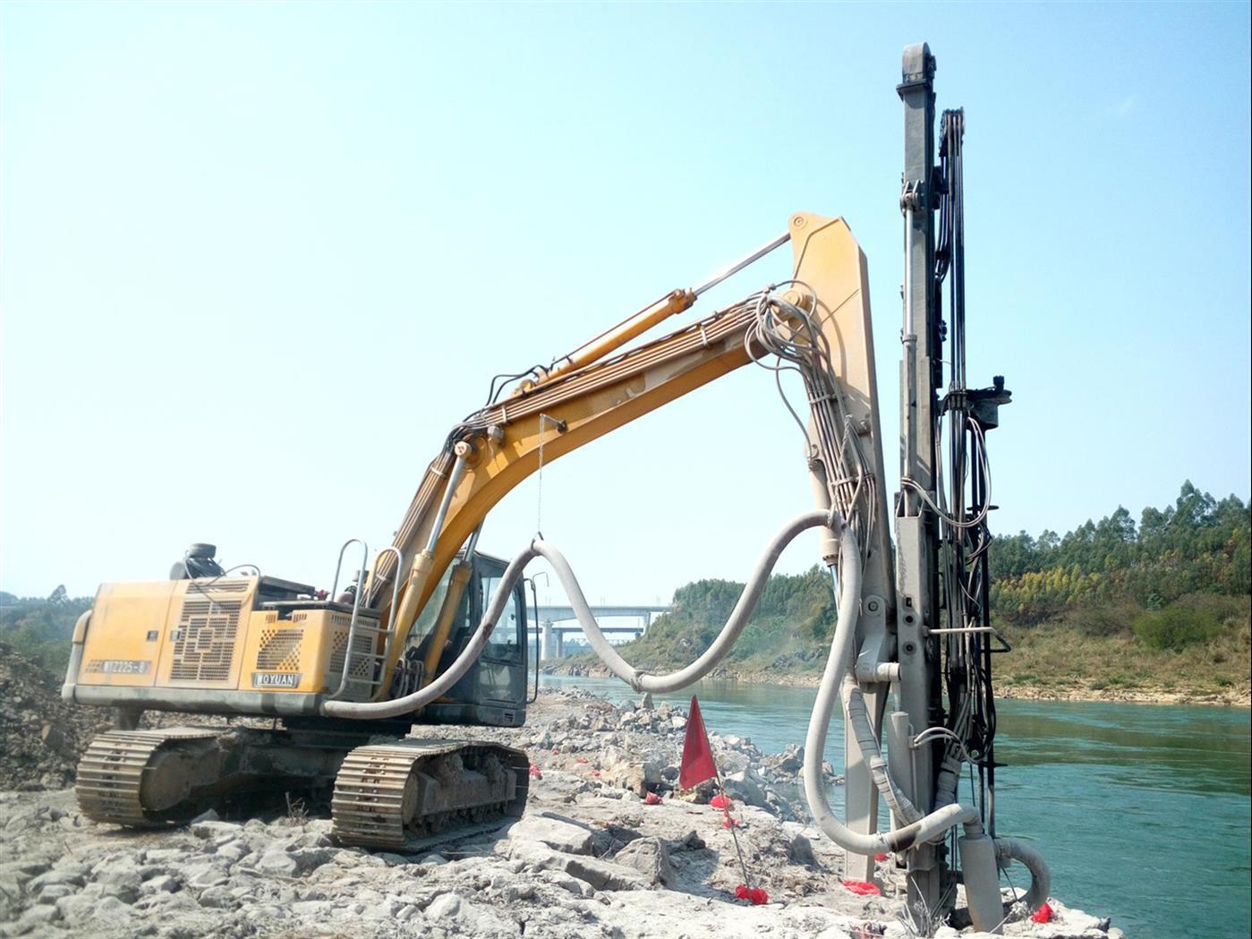 青海挖改凿岩机 施工性能稳定 挖改凿岩机