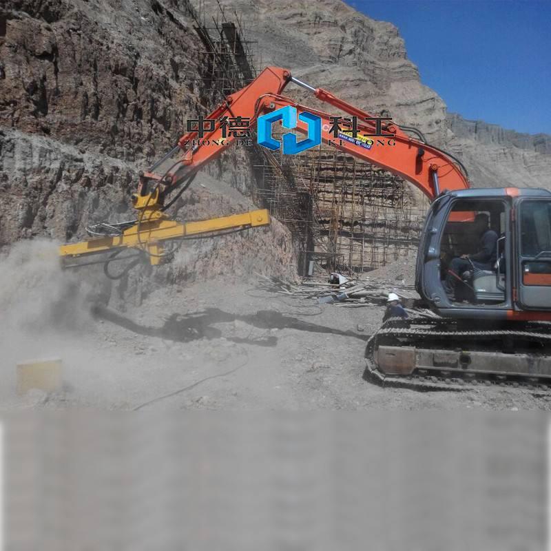 荆州挖改凿岩机生产厂家 挖机钻机两用_安装简单
