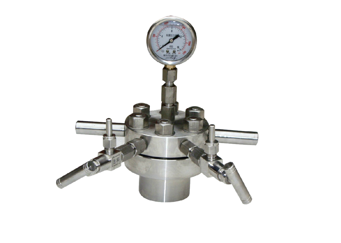 不锈钢简易型高压反应釜CF-0.5L小型实验化工用简易釜