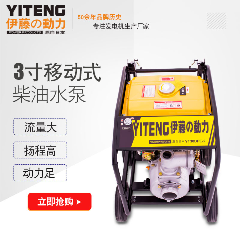 柴油机水泵YT30DPE-2