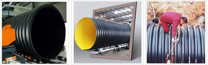 HDPE钢带增强聚乙烯螺旋波纹管HDPE双壁波纹管 湖南品牌 川赢机电