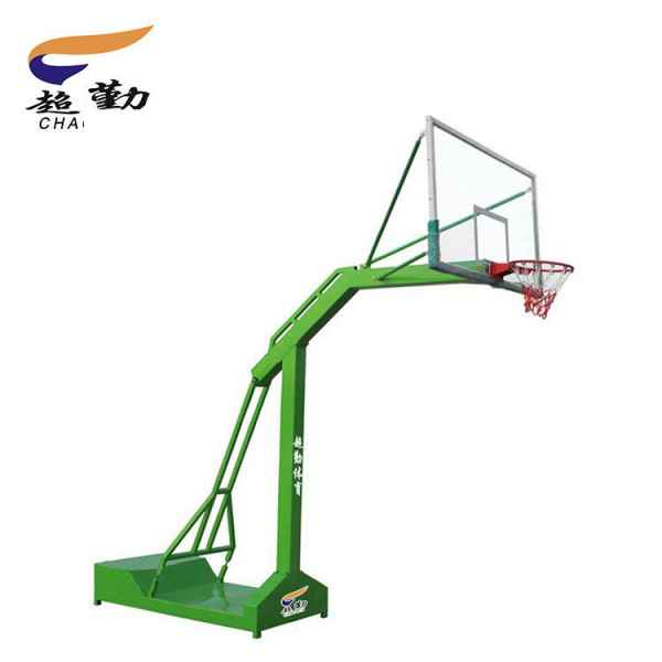 凹箱移动式单臂篮球架批发价格