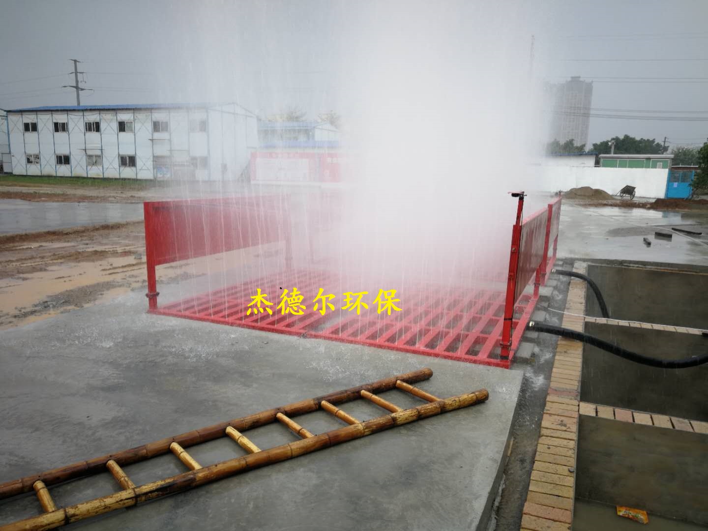 柳州市柳江工地自動洗車機-轉場方便