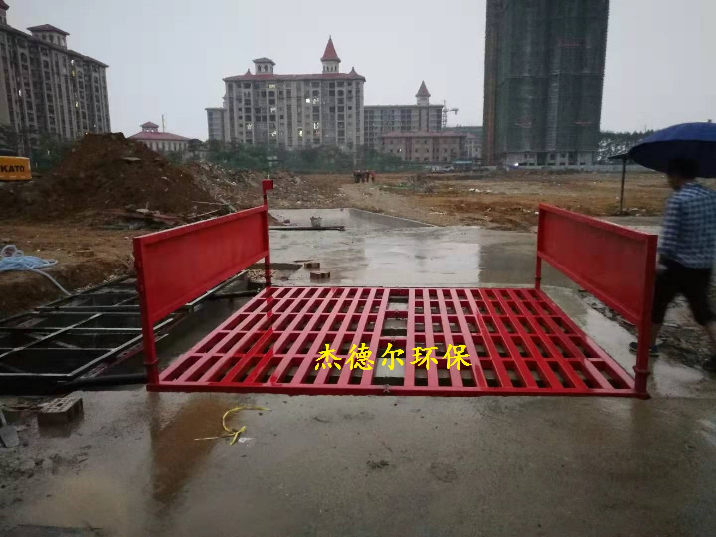 桂林市雁山工地泥土車洗車機-新產品-洗車槽一體機