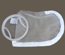 深圳厂家供应白色尼龙网纱过滤袋油漆厂过滤用过滤袋固液分离滤袋
