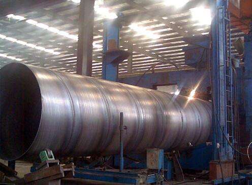 盐山大口径螺旋钢管海乐钢管公司供应