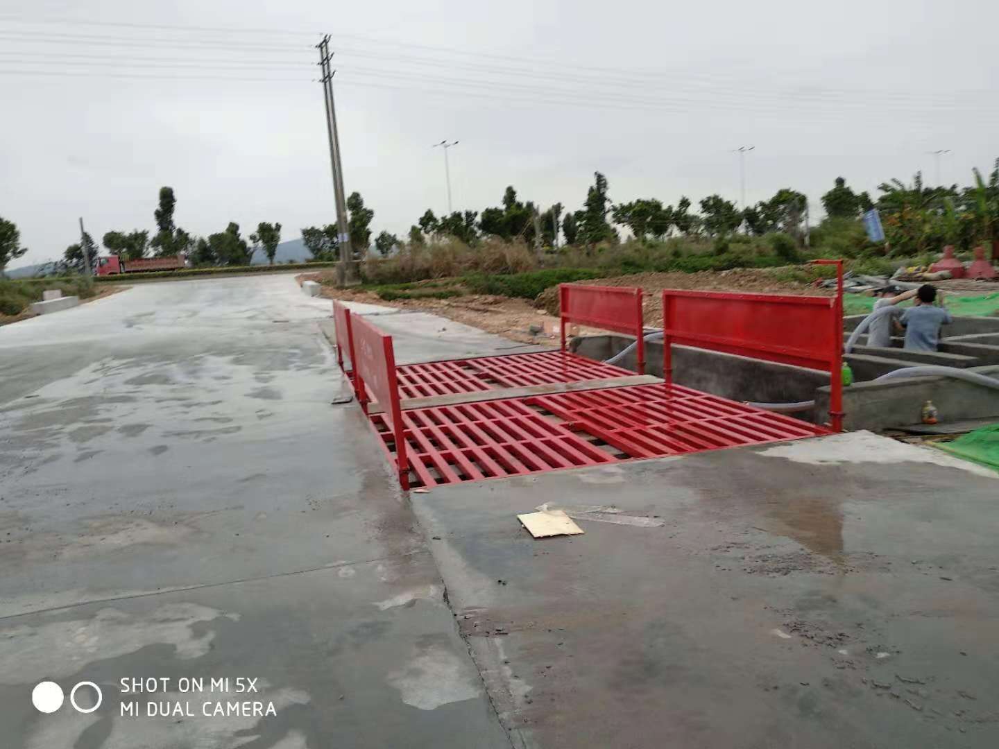 长沙开福区工地冲洗设备工程案例