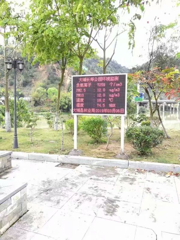 深圳环境负氧离子监测站