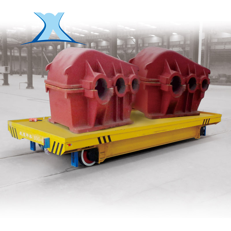 平凉百特智能BXC电动搬运平车 20吨重型铸件搬运车