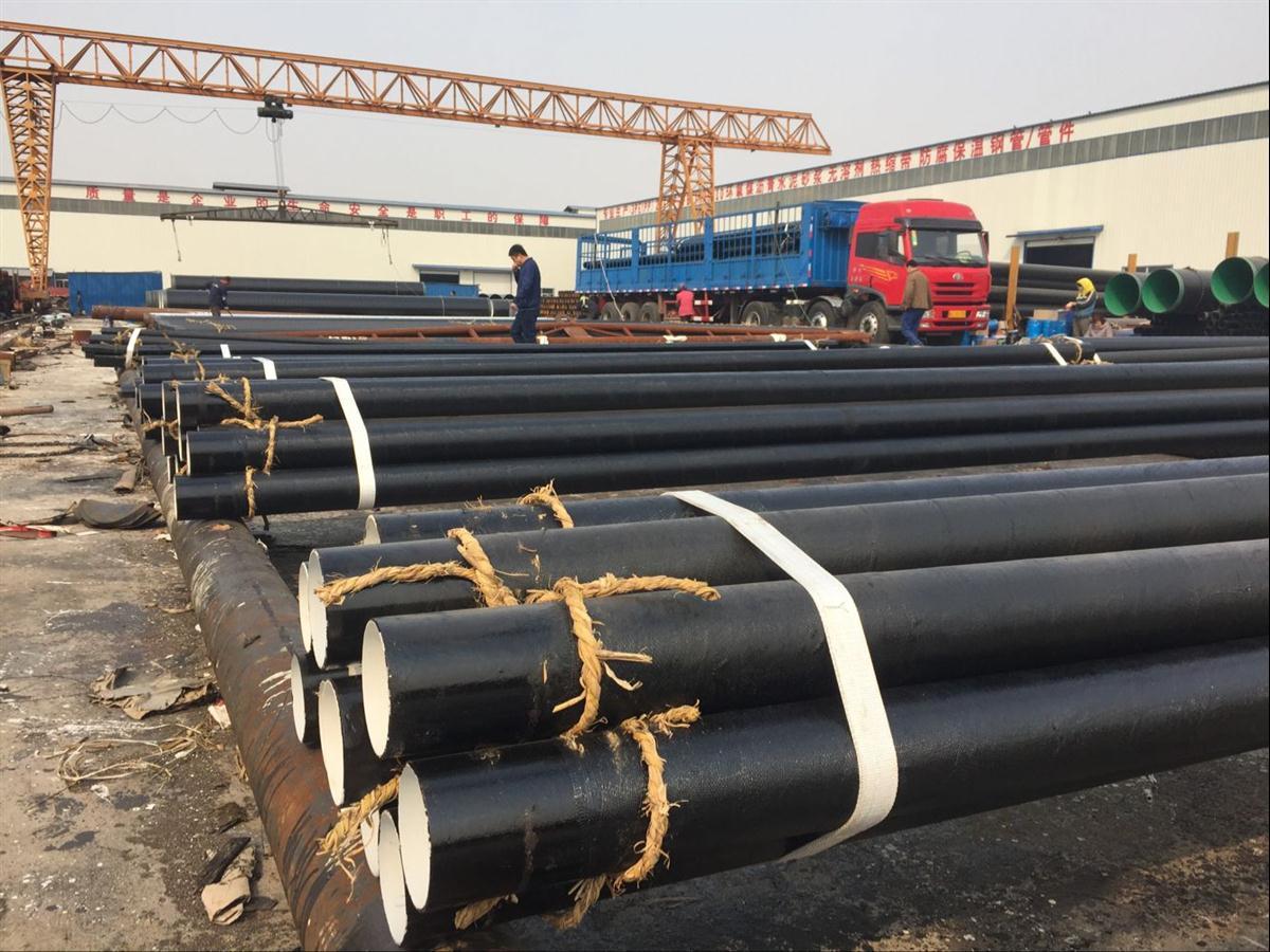 南京工业污水内外IPN8710防腐螺旋钢管