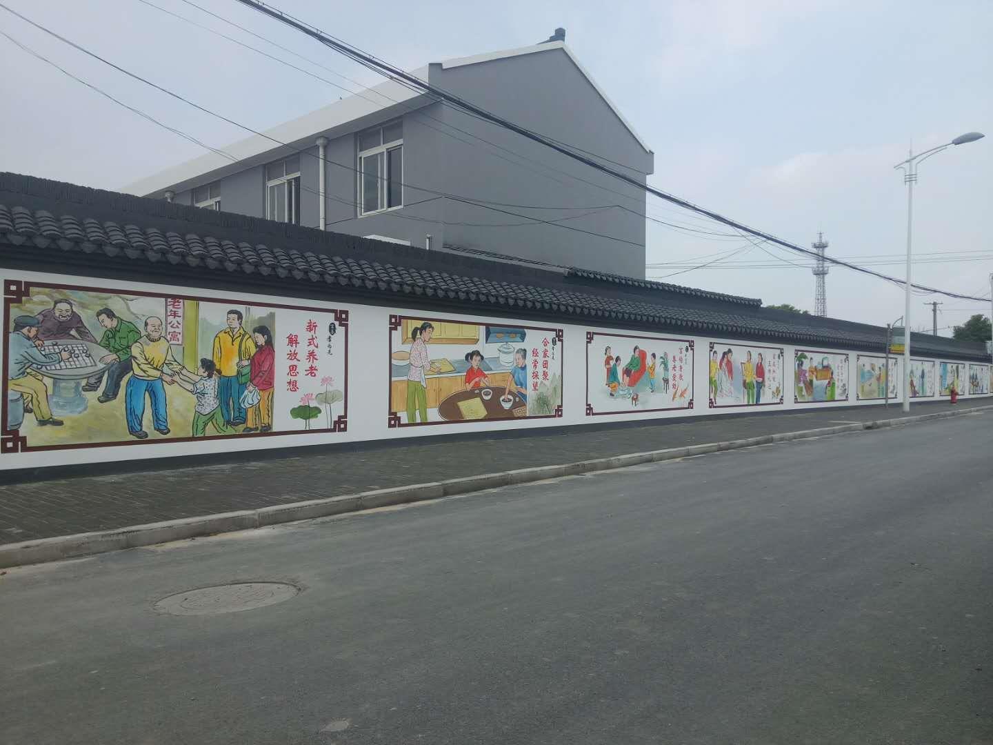 淮安墙画文化墙