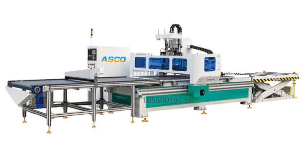 济南ASCO自动上下料数控开料机机器特点