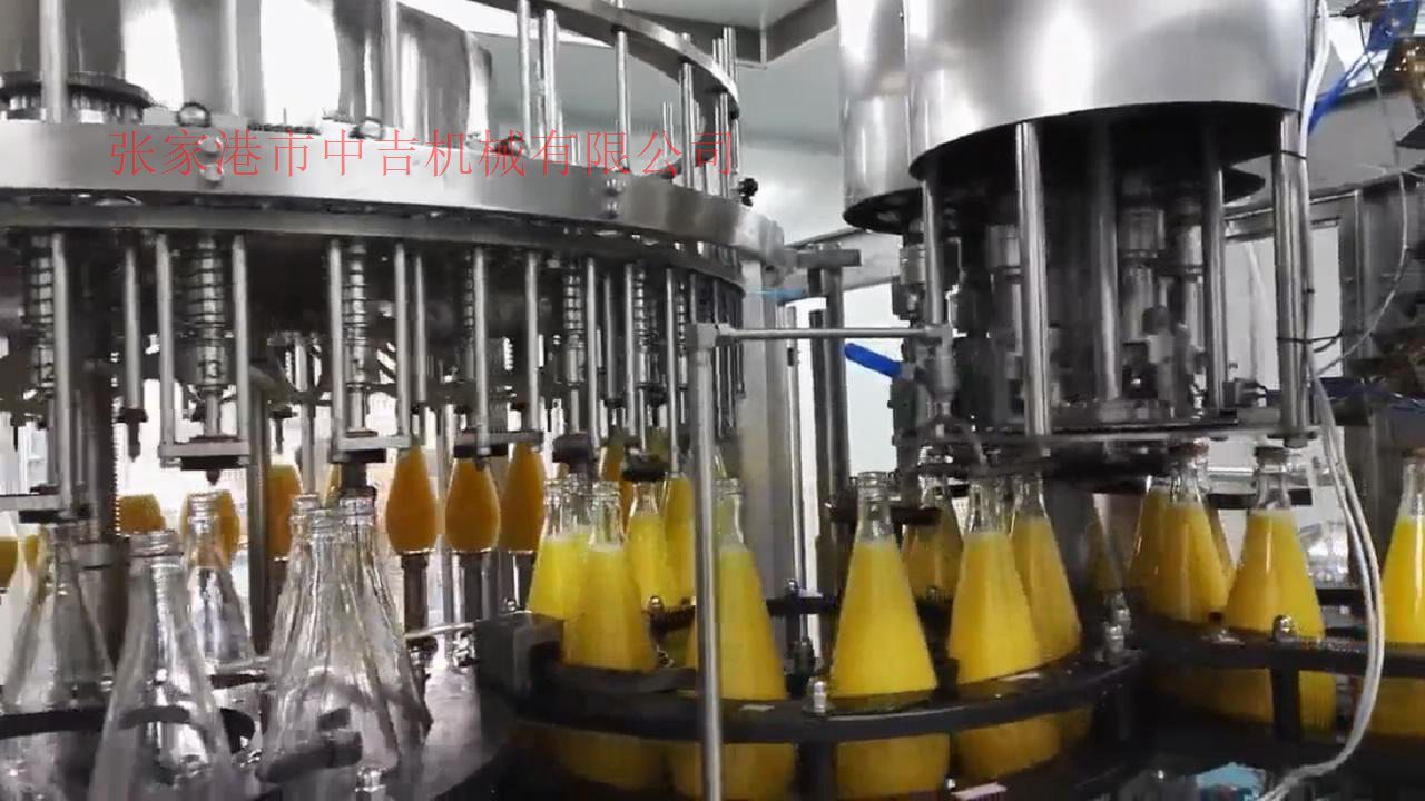 8000瓶/小时果汁饮料生产线工艺流程和设备选择