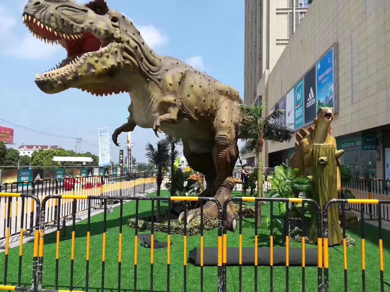 大型道具恐龙模型租赁电话