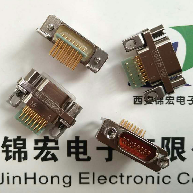 锦宏牌J30J系列J30J-144TJNP5直插印制板式矩形连接器生产