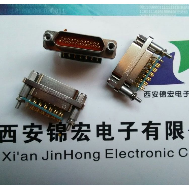电子电气配件J30J-51ZKW-J弯插印制板矩形连接器插座生产