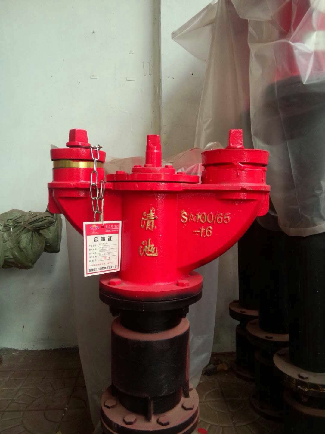 厂家直销辽宁防冻自泄式室外地下消火栓 SA100/65-1.6 价格型号图片
