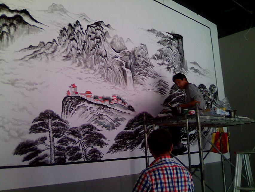 佳木斯手绘墙 壁画 上海大墙广告有限公司