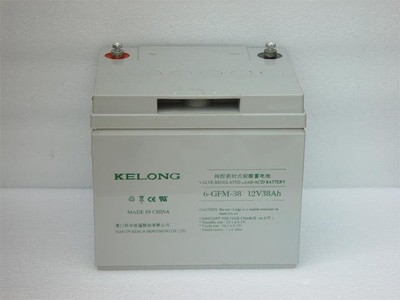 科华蓄电池12V24AH KELONG 6-GFM-24蓄电池