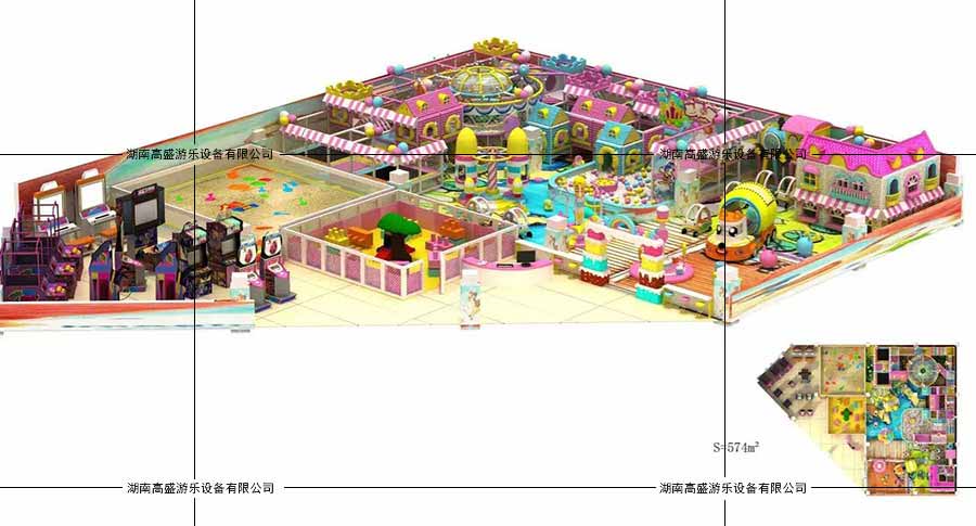 长沙儿童游乐场生产厂家,室内儿童乐园厂家,湖南高盛游乐设备