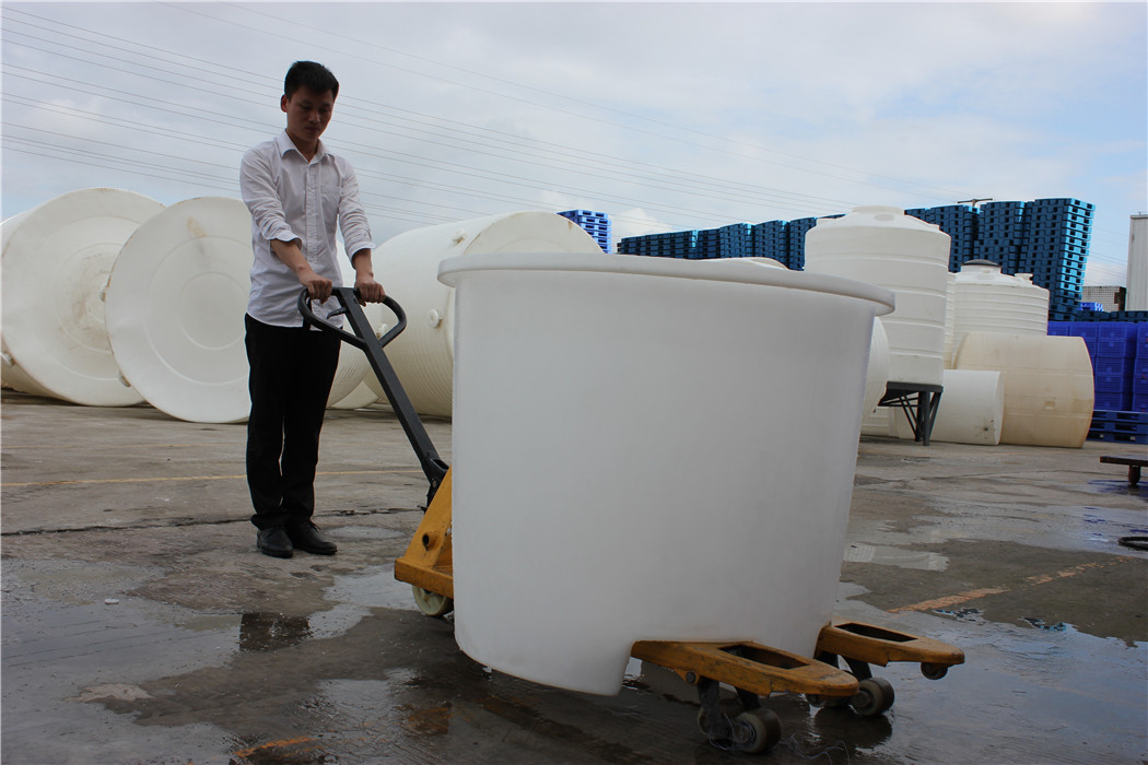 重庆一吨食品叉车塑料桶厂家 托盘叉车桶 1000L叉车桶批发