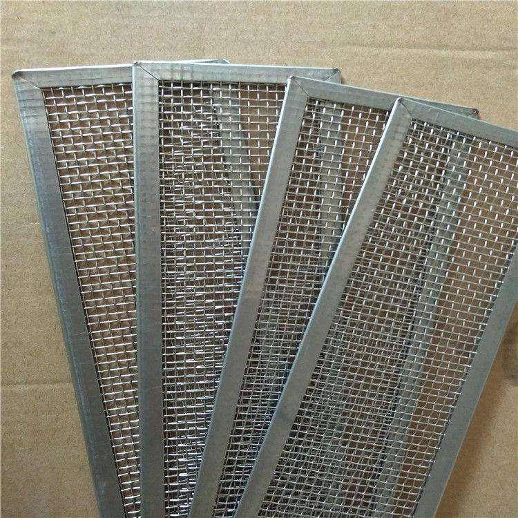 常德空调过滤网厂家 不锈钢板式过滤器 吸附容量大