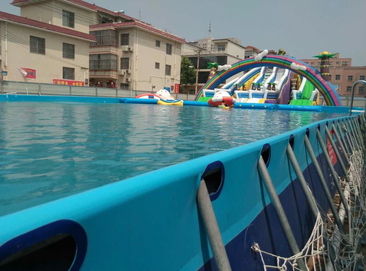 萧山广场1米成人游泳可拆装水上乐园租赁