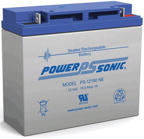 法国POWER SONIC 蓄电池PS-12400/12v40ah5G通讯