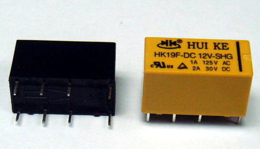 汇科信号继电器HK19F-DC12V-SHG原装正品供应