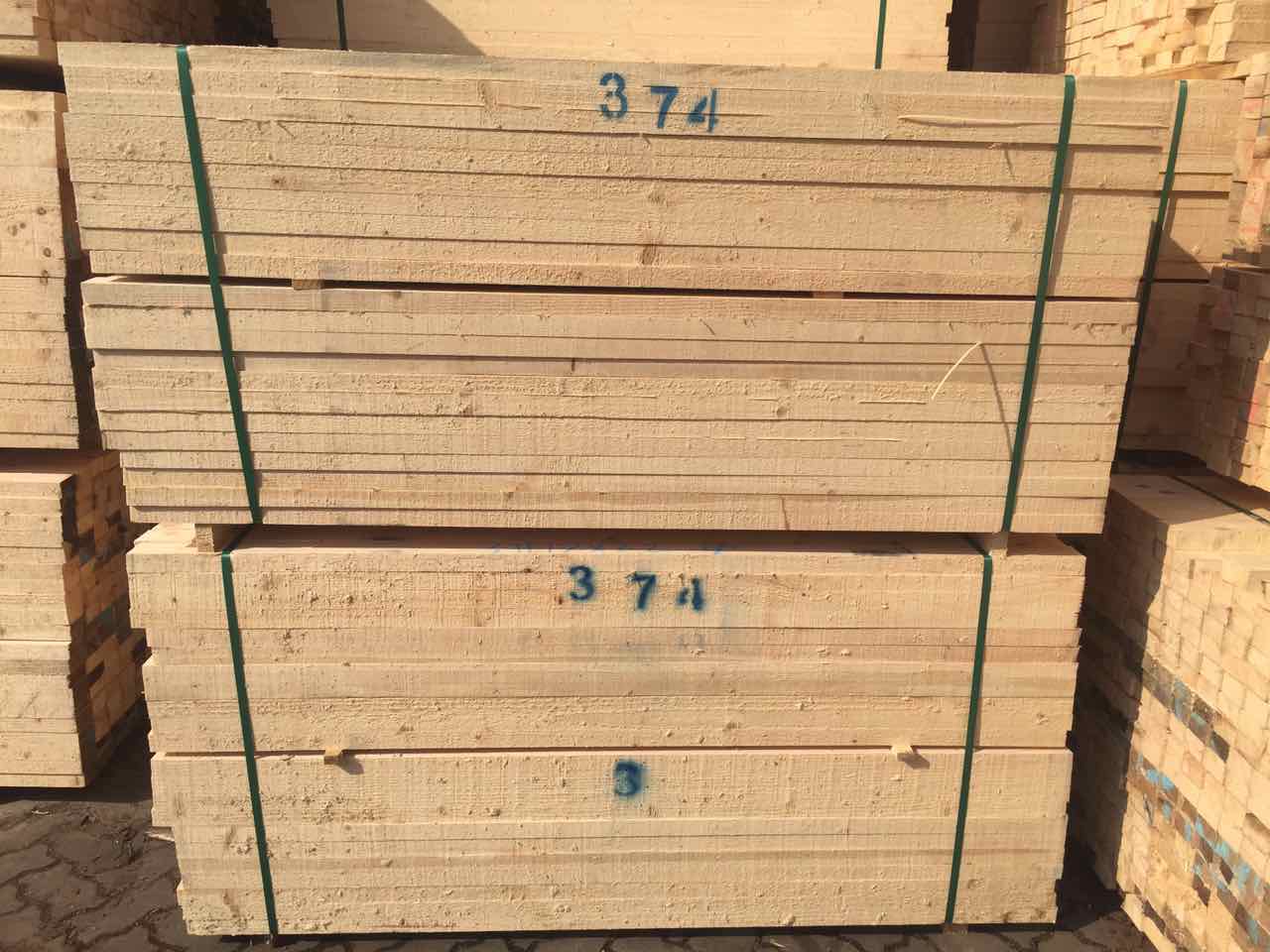 常州铁杉松木板加工厂
