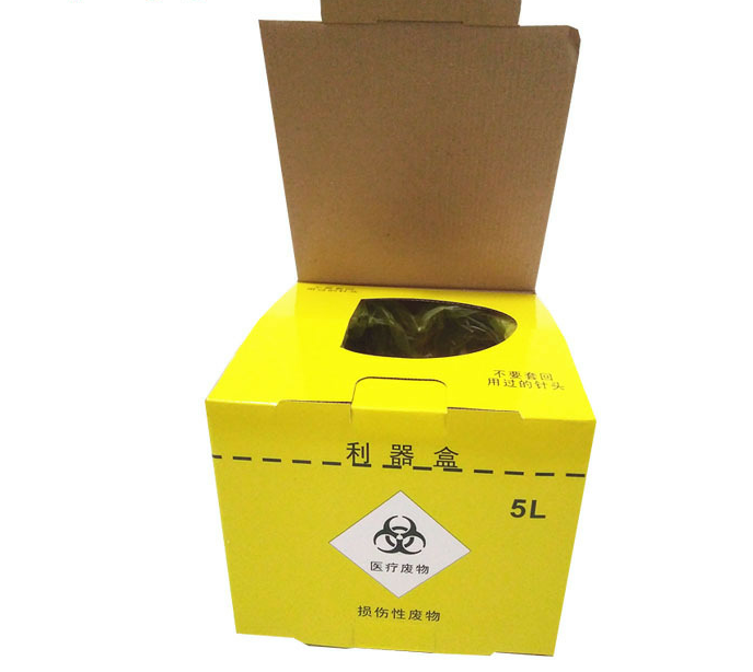 崂山医疗利器盒-崂山医疗废物盒-批量生产印刷设计