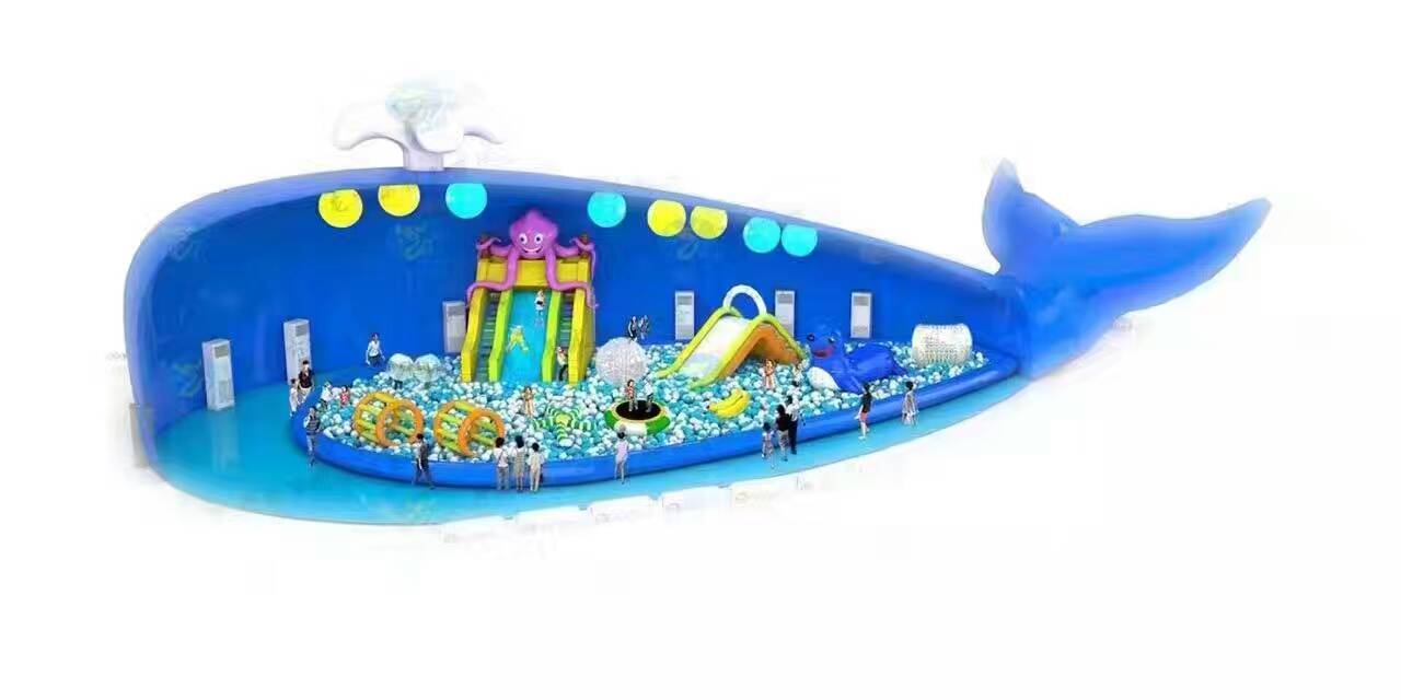 蓝色鲸鱼岛模具制作梦幻鲸鱼岛海洋球底价出售