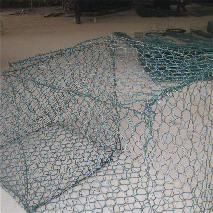 50cm生态格网网垫 堤岸石笼网防护网 河槽护坡格宾网 *性保护