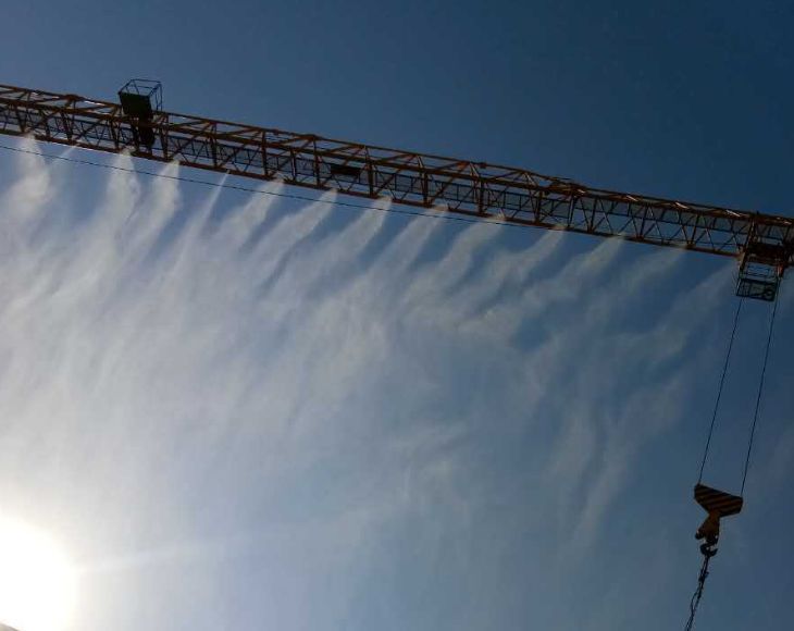 荆州工地塔吊除尘降温喷淋设备 环保工地塔吊喷淋大量供应