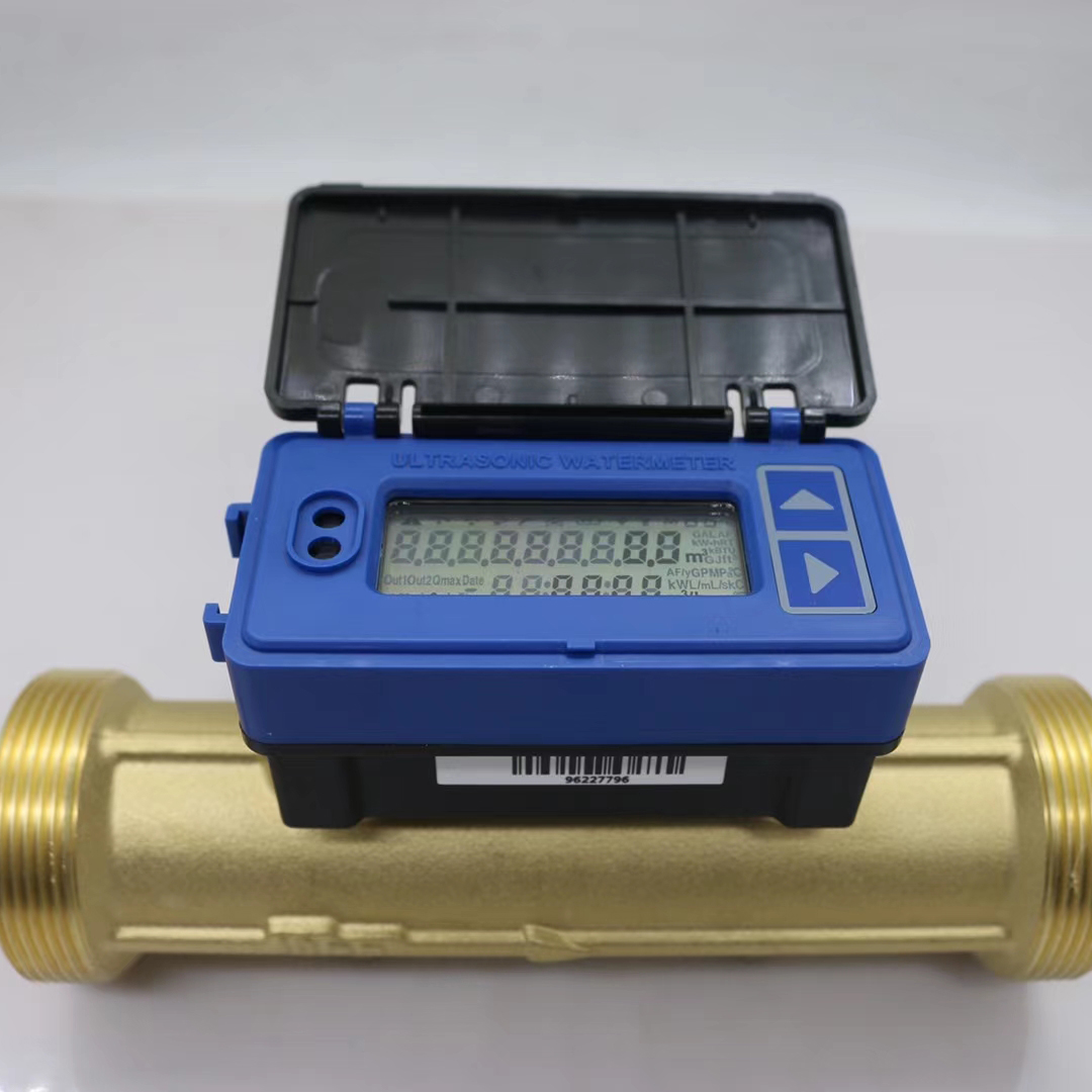 冷热水流量测量电池供电大口径超声波工业水表