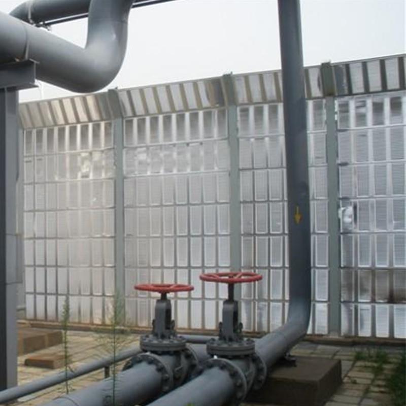 湖北金属材质空调机组消音墙图片