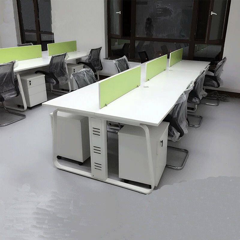 北京厂家专业定制工位桌,屏风工位E1级板材环保无异味