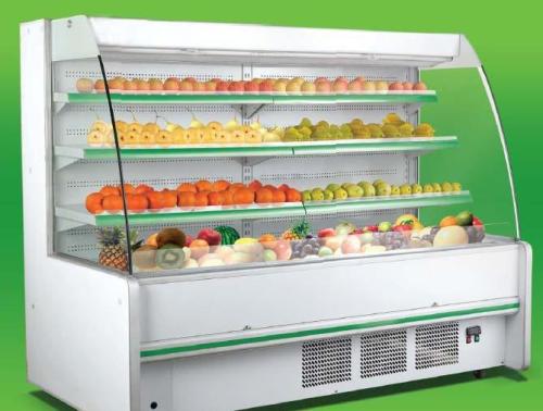 超市蔬菜保鲜柜 敞开式风冷水果冷藏柜/风幕点菜柜