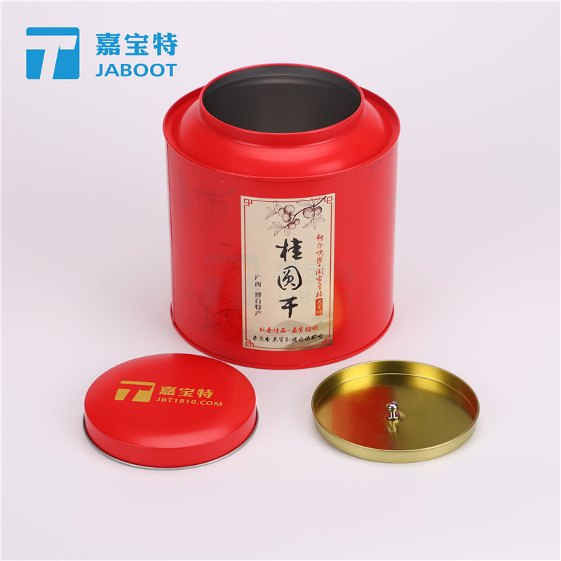 广西桂圆干铁罐新年礼品铁盒土特产食品铁盒铁罐
