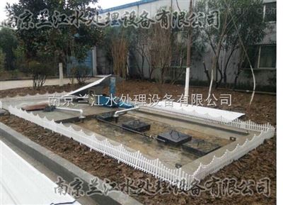 南京兰江玻璃钢材质一体化污水提升泵站