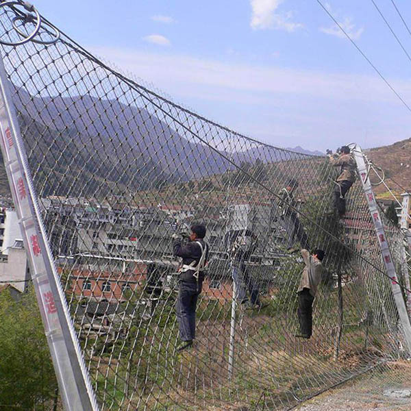 西藏边坡防落石泥石流 防坠网被动网厂家价格