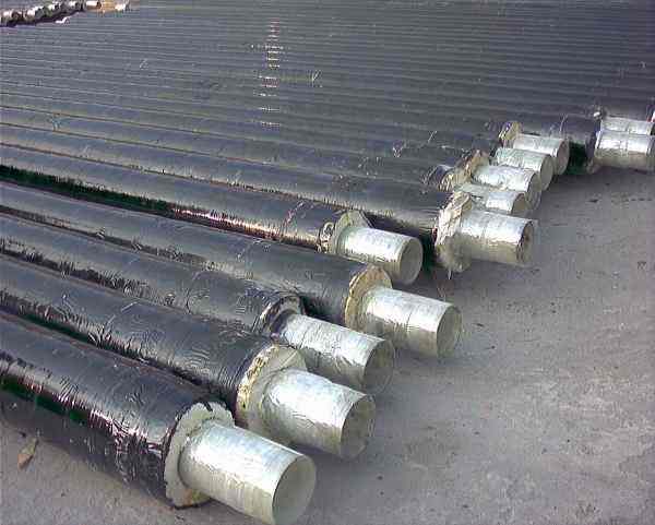江苏河北沧州华盾厂家生产聚氨酯保温管保温管高温蒸汽钢套钢保温管值得信赖