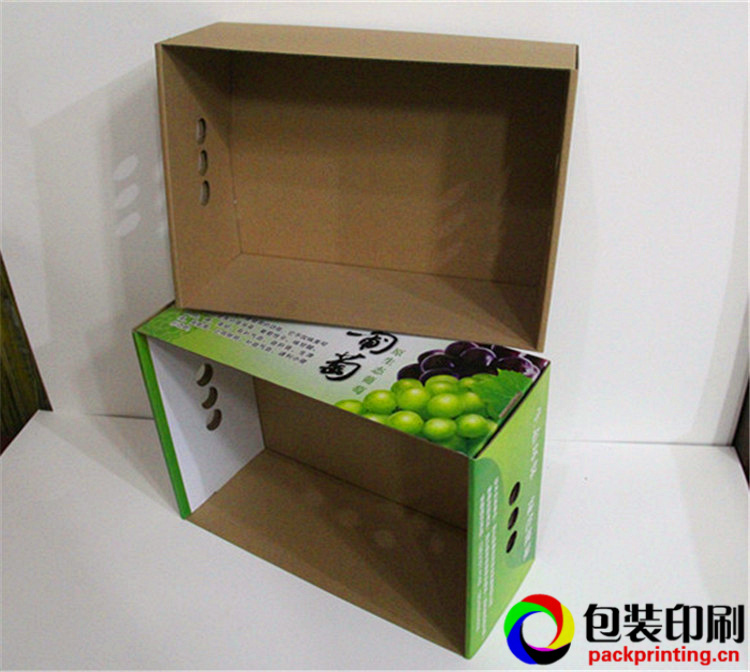 瓦楞纸盒水果包装天地盖盒厂家印刷定制