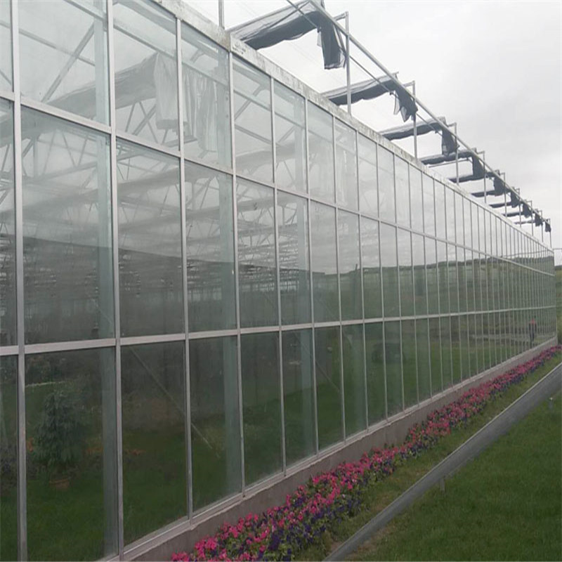 青州温室工程 承建智能温室玻璃 承建玻璃温室餐厅