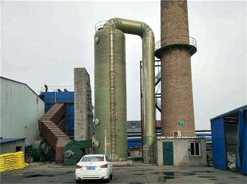 内蒙古脱硫塔生产厂家 砖厂锅炉烟气脱硫脱硝设备